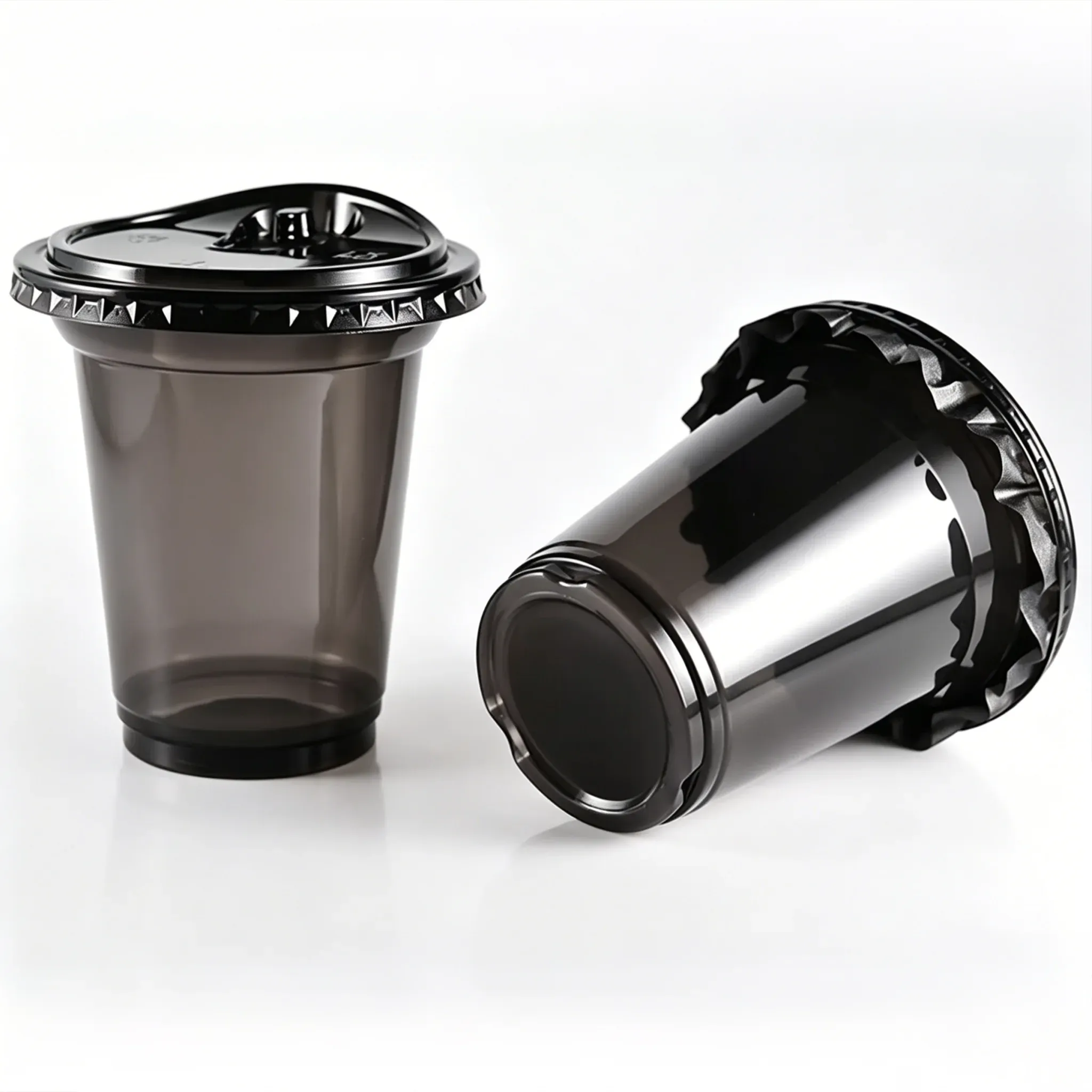 Black PET Cup