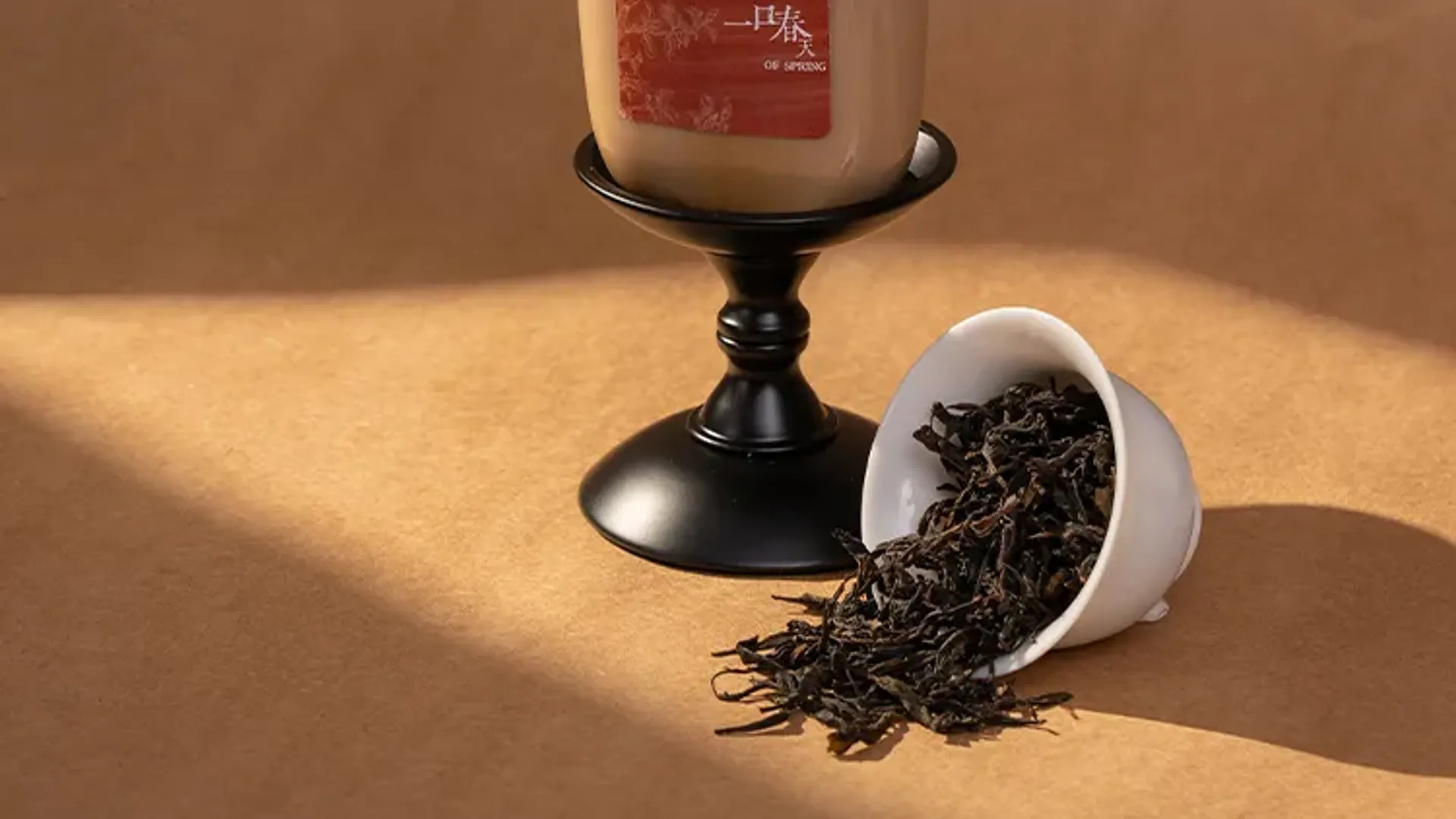 Floral Da Hong Pao detail 2
