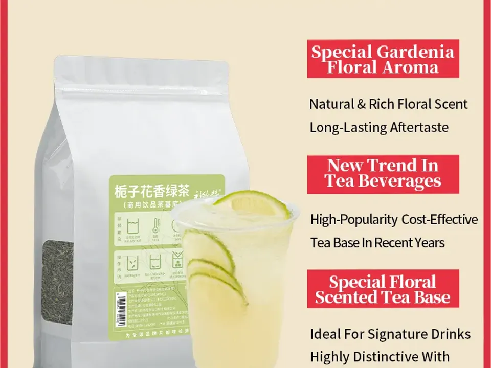 Gardenia Green Tea 4